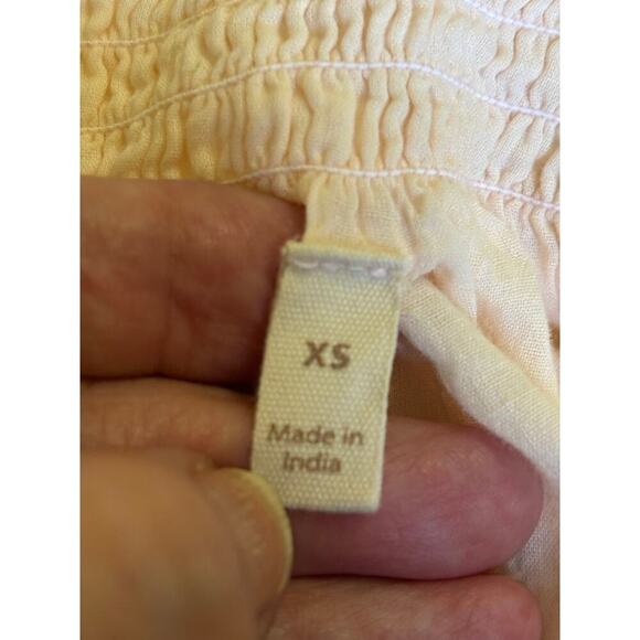 Soft Surroundings pink top, XS, romantic, soft girl, pastel, feminine, bohemian - Picture 6 of 7